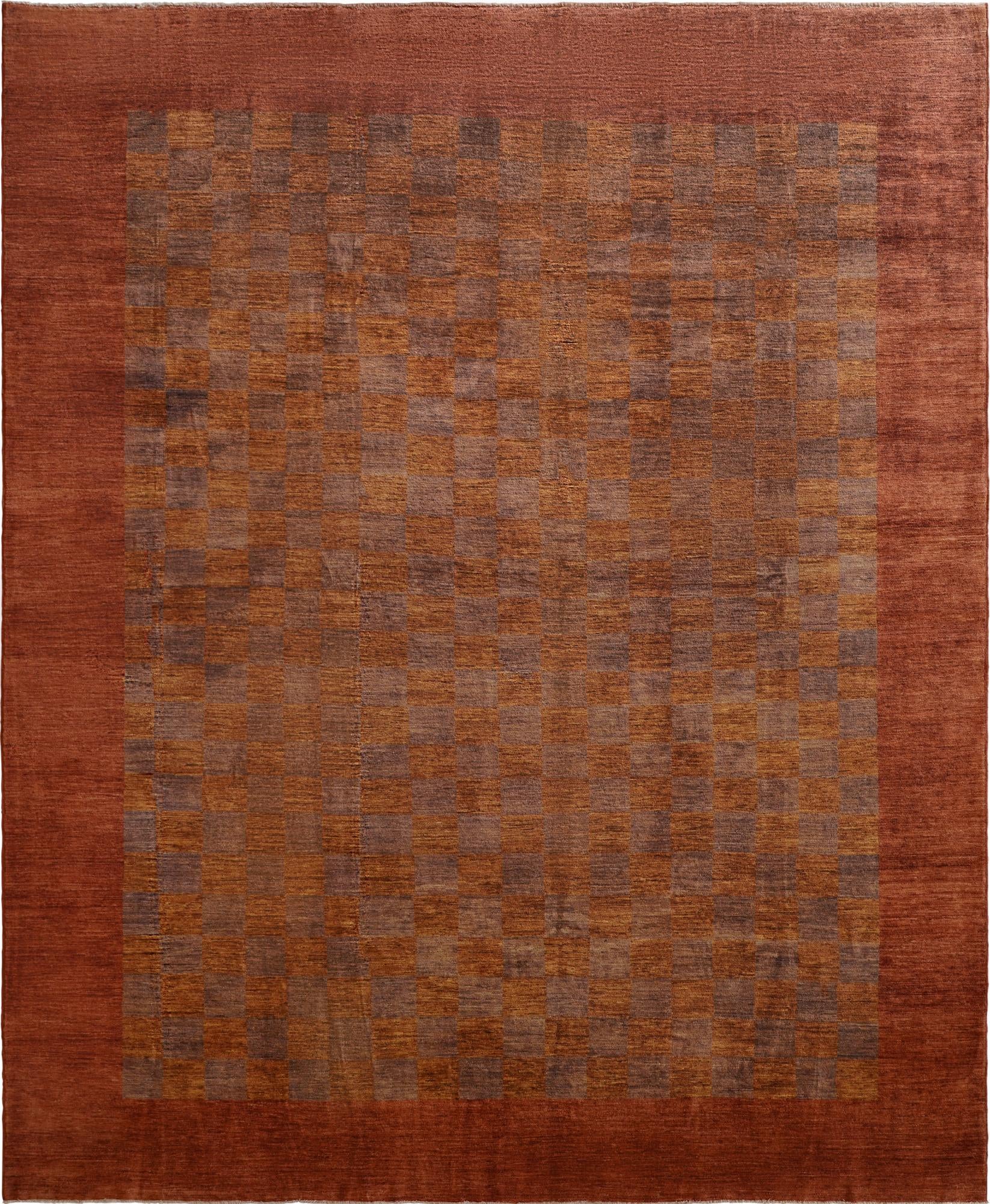 11' 7 x 13' 11  Hand Knotted Modern Ziegler Wool Rug
