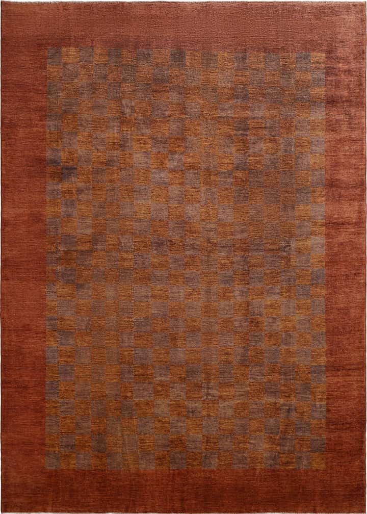 11' 7 x 13' 11 Hand Knotted Modern Ziegler Wool Rug