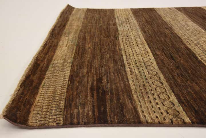 5' x 6' 6 Hand Knotted Modern Ziegler Oriental Rug