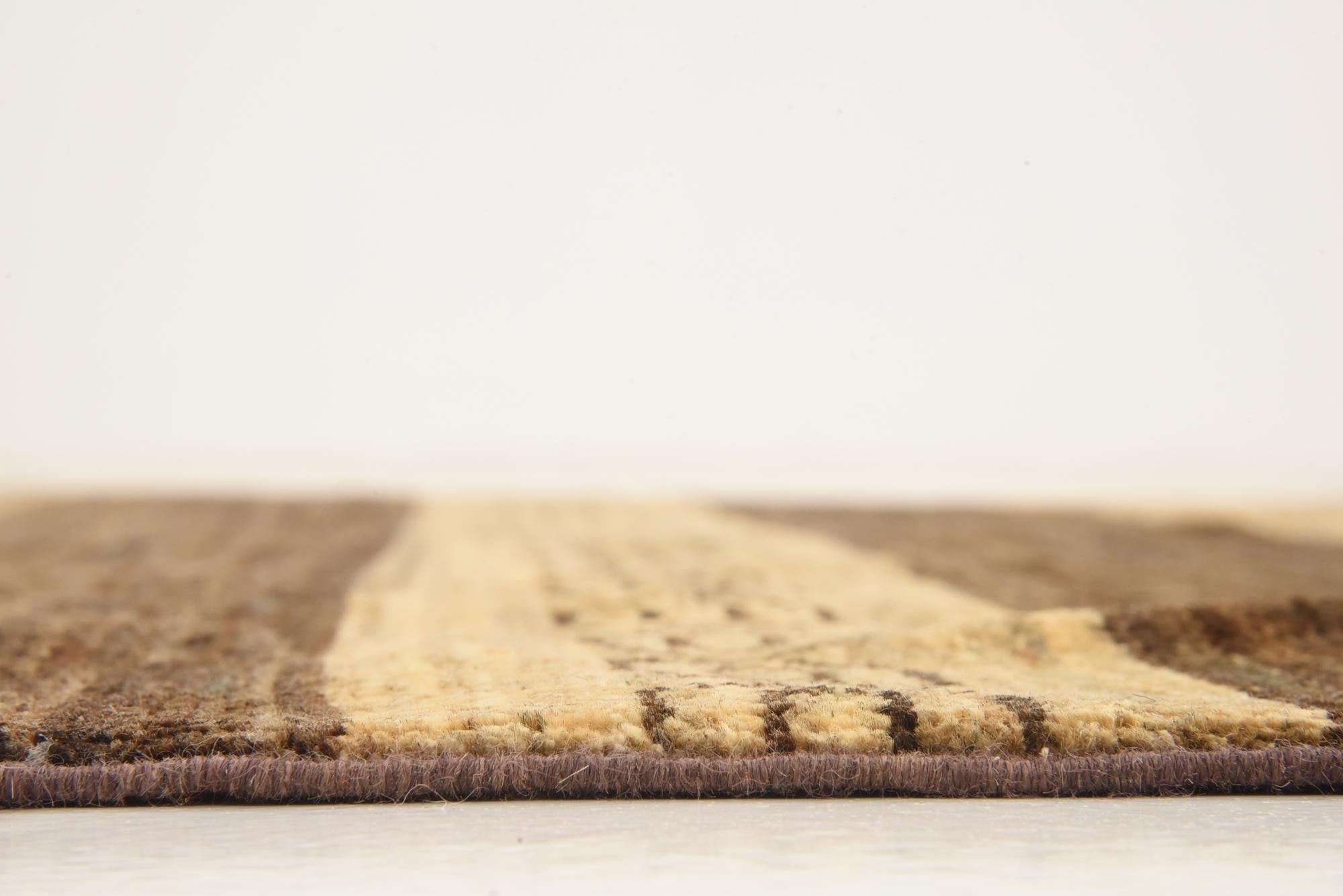 5' x 6' 6 Hand Knotted Modern Ziegler Oriental Rug