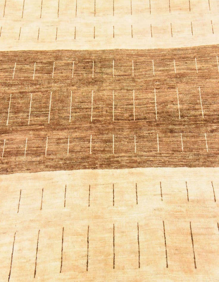 Detail image of 4' 10 x 6' 8  Hand Knotted Modern Ziegler Oriental Rug