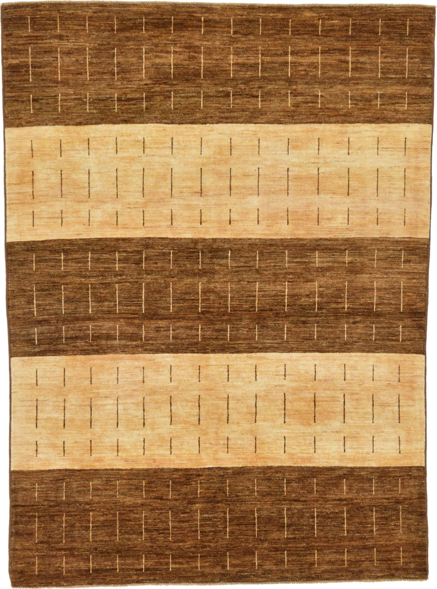 4' 10 x 6' 8 Hand Knotted Modern Ziegler Oriental Rug