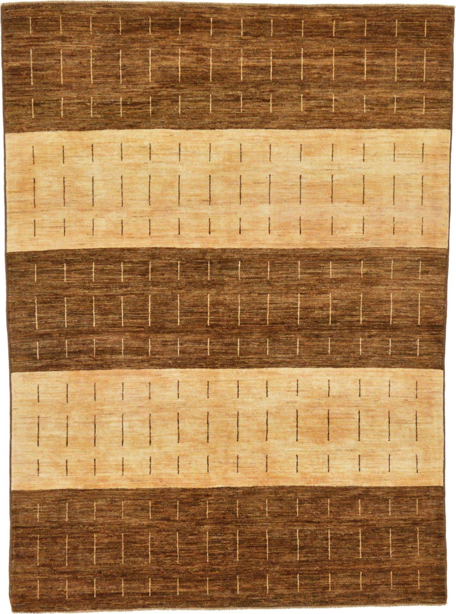 4' 10 x 6' 8 Hand Knotted Modern Ziegler Oriental Rug