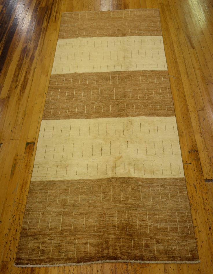 Detail image of 4' 10 x 6' 5  Hand Knotted Modern Ziegler Oriental Rug