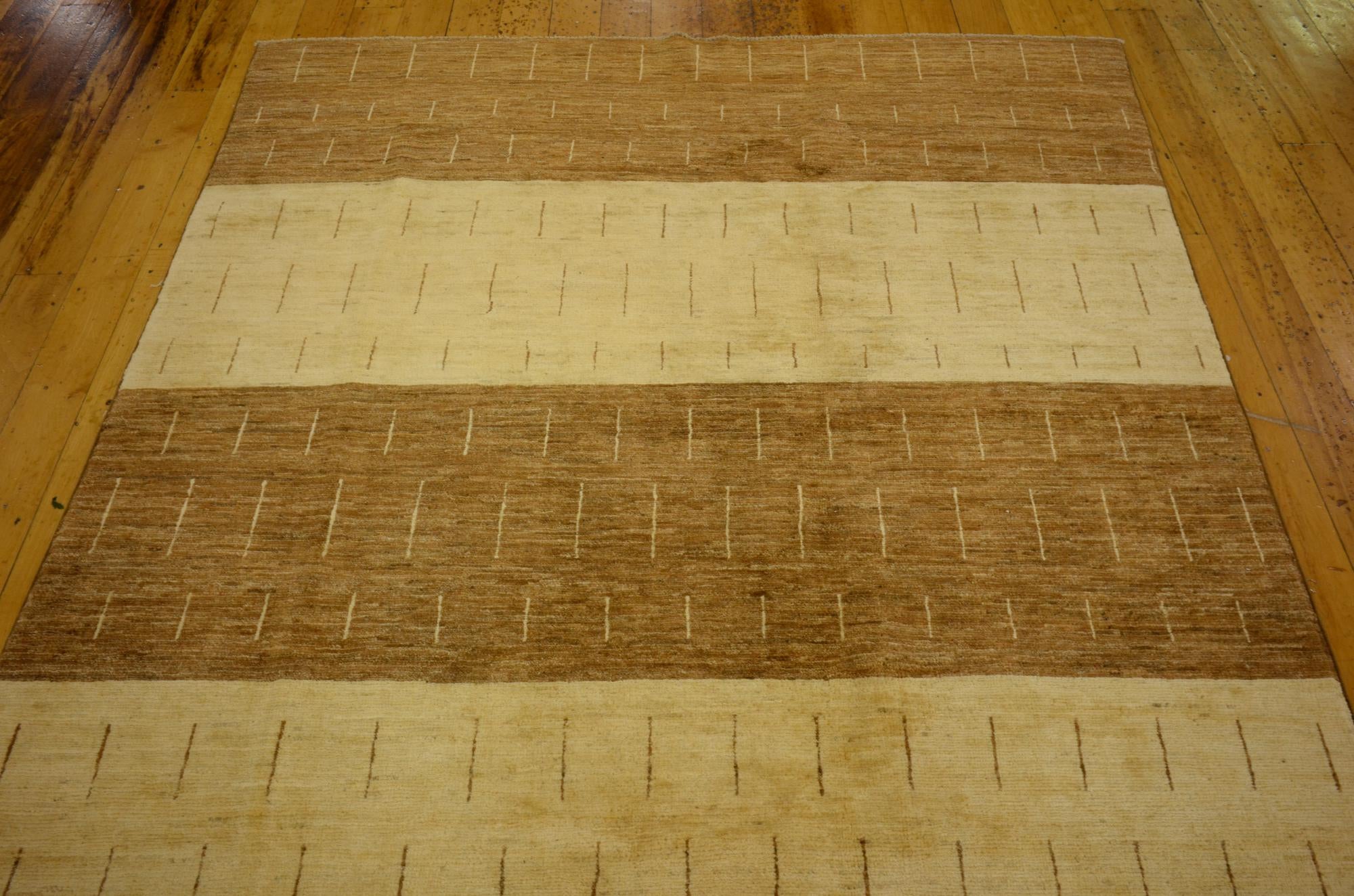 4' 10 x 6' 5 Hand Knotted Modern Ziegler Oriental Rug
