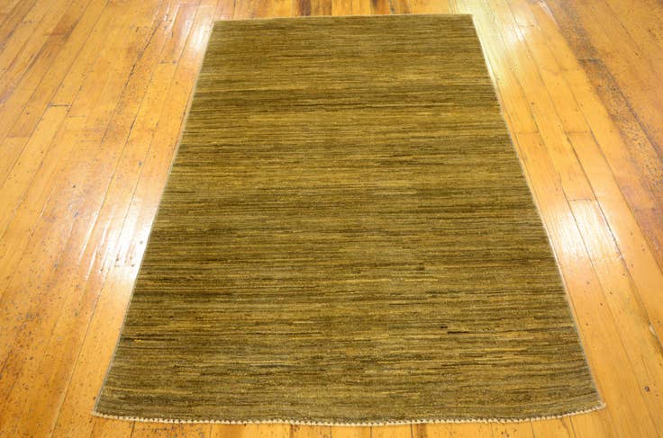 Detail image of 3' 10 x 5' 9 Hand Knotted Modern Ziegler Oriental Rug