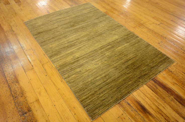 Detail image of 3' 10 x 5' 9 Hand Knotted Modern Ziegler Oriental Rug