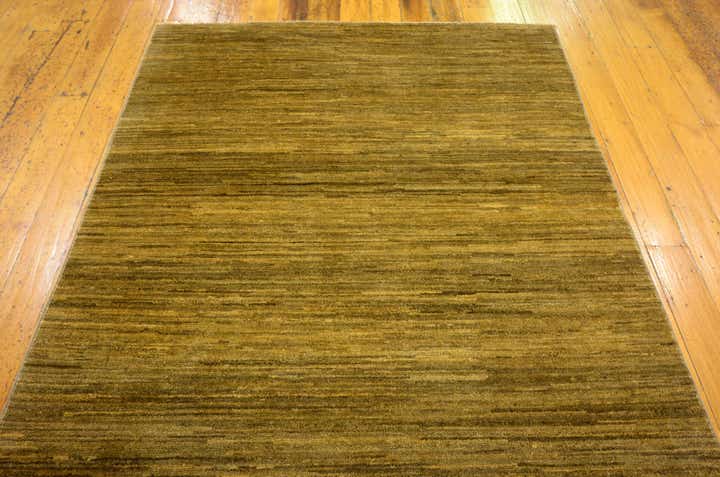 3' 10 x 5' 9 Hand Knotted Modern Ziegler Oriental Rug