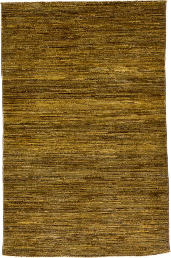 3' 10 x 5' 9 Hand Knotted Modern Ziegler Oriental Rug