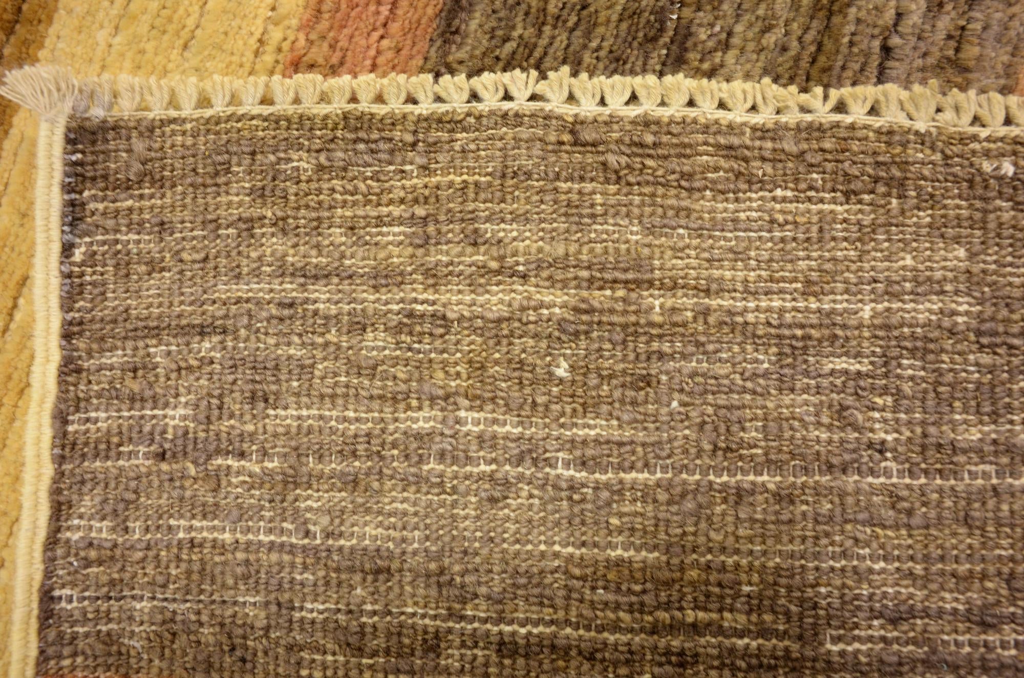 3' 11 x 5' 9 Hand Knotted Modern Ziegler Oriental Rug