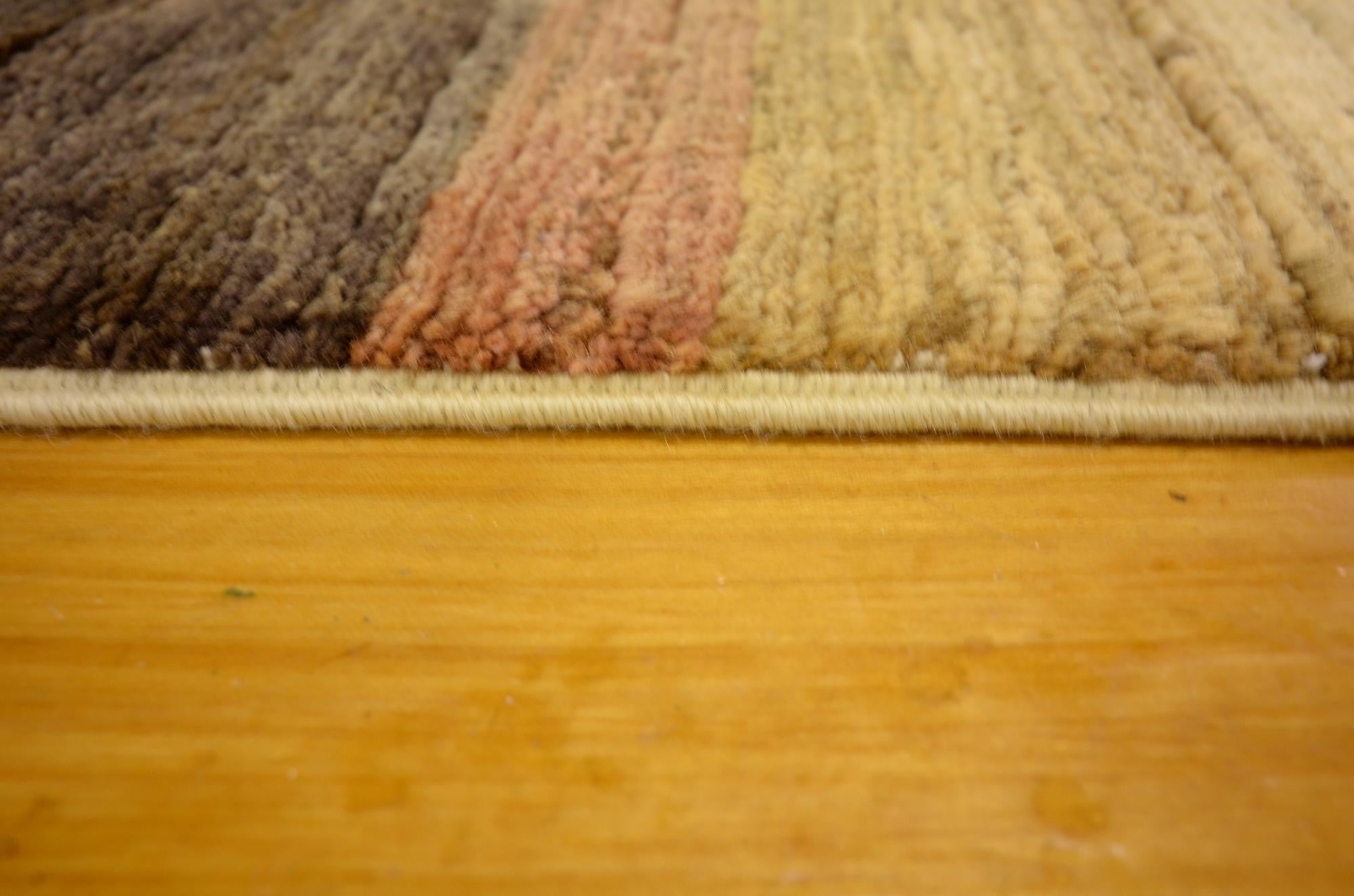 3' 11 x 5' 9 Hand Knotted Modern Ziegler Oriental Rug