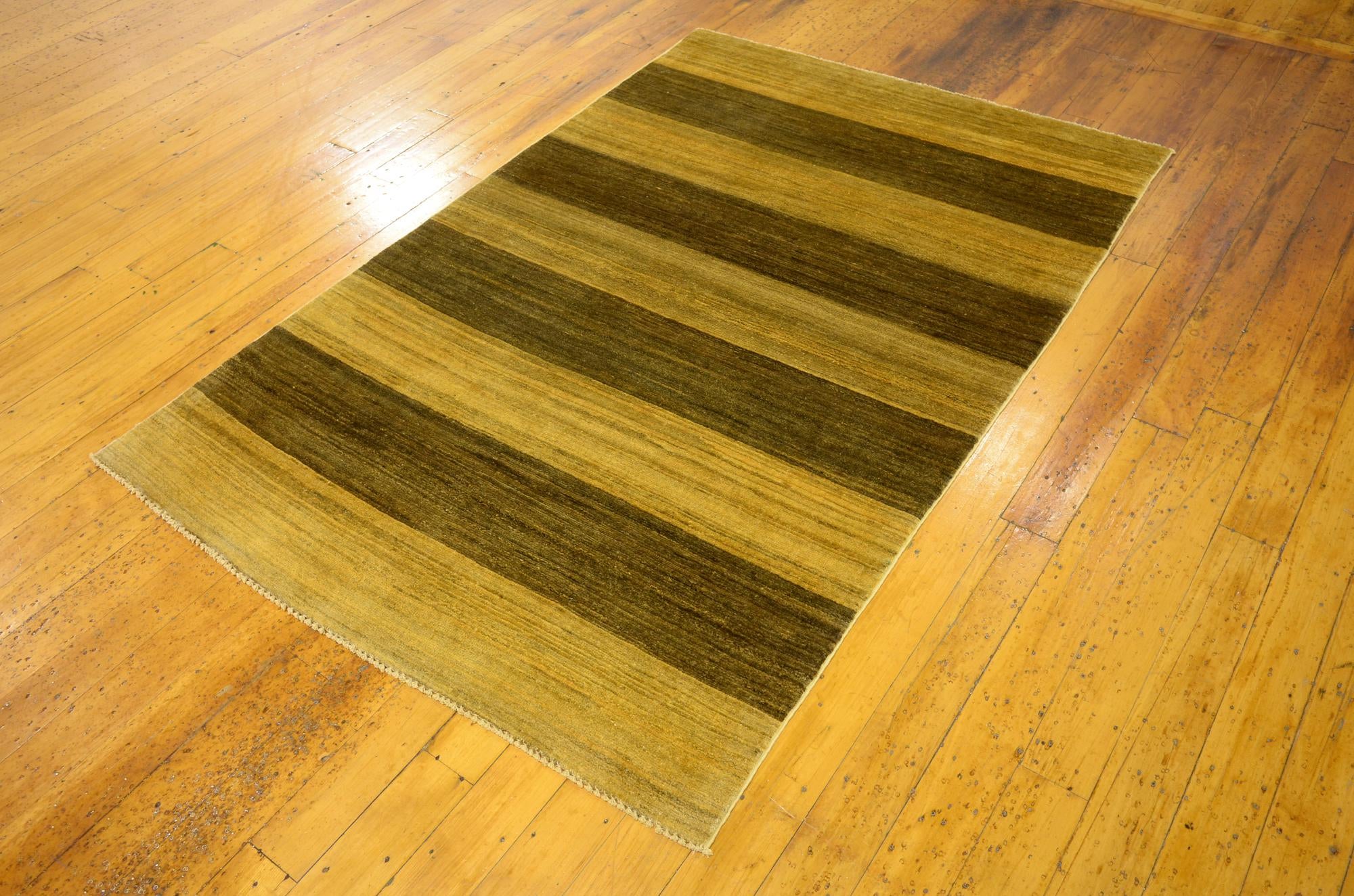 3' 11 x 5' 10 Hand Knotted Modern Ziegler Oriental Rug