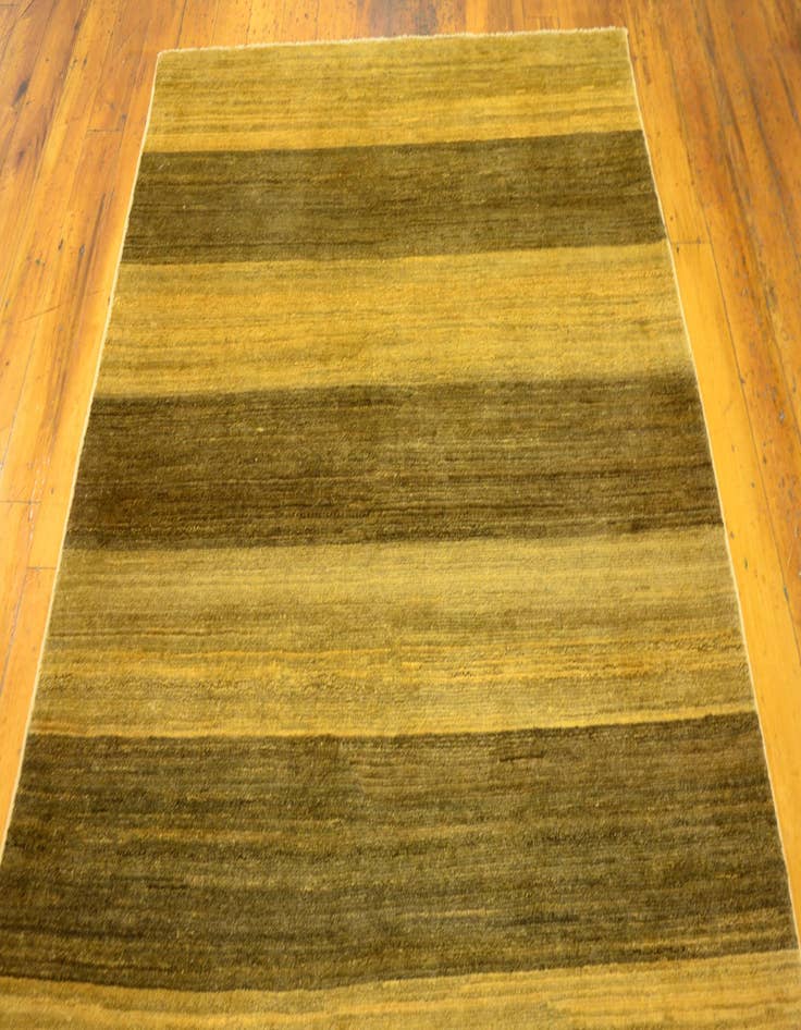 Detail image of 3' 11 x 5' 10  Hand Knotted Modern Ziegler Oriental Rug