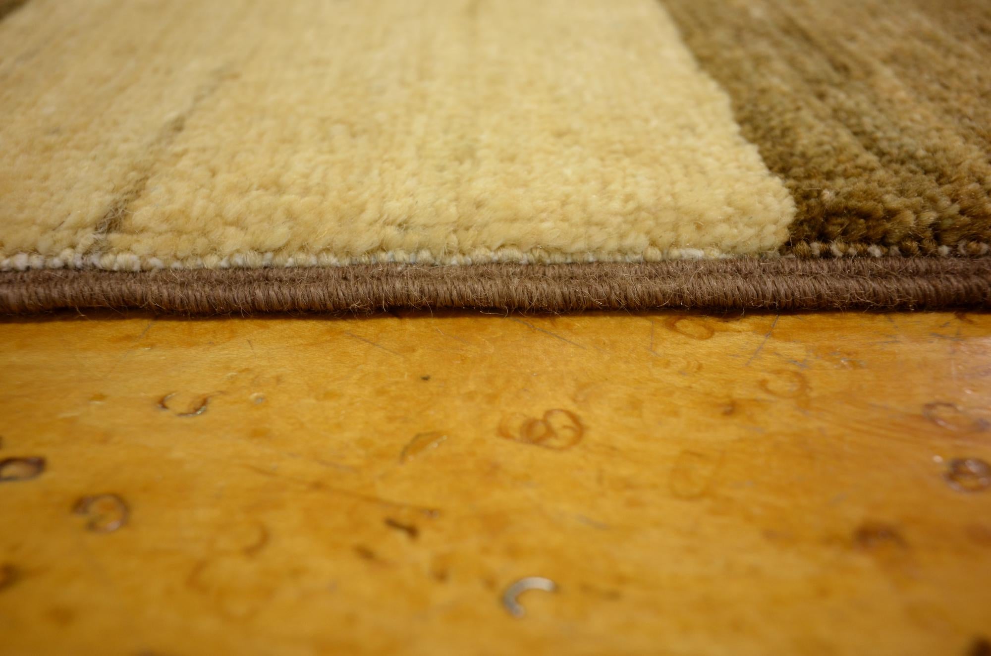 3' 5 x 4' 11 Hand Knotted Modern Ziegler Oriental Rug