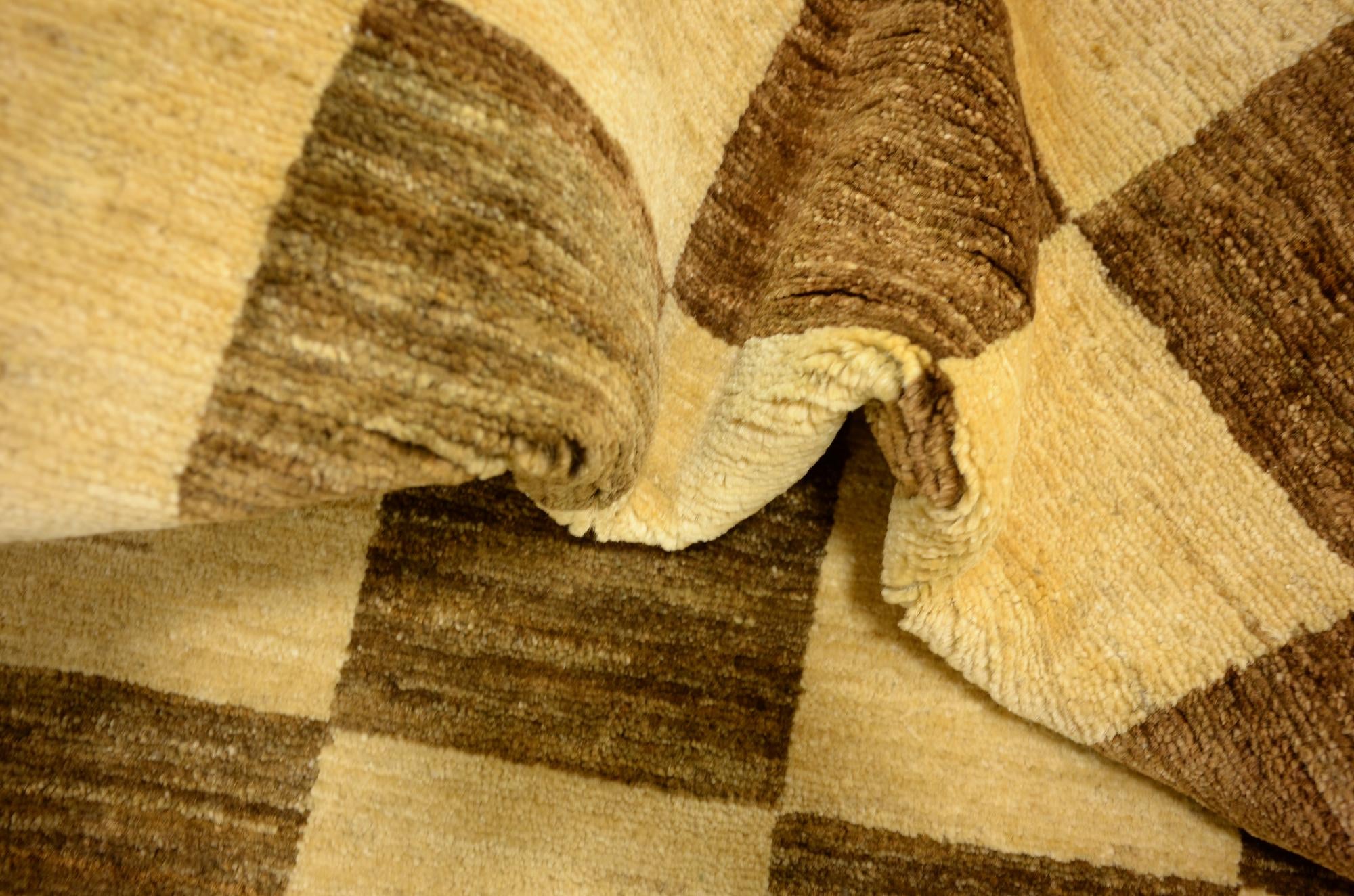 3' 5 x 4' 11 Hand Knotted Modern Ziegler Oriental Rug