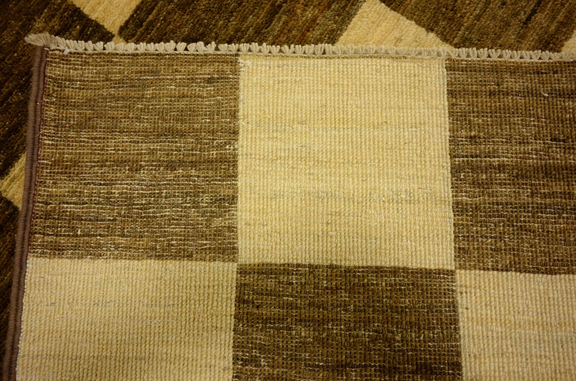 3' 5 x 4' 11 Hand Knotted Modern Ziegler Oriental Rug