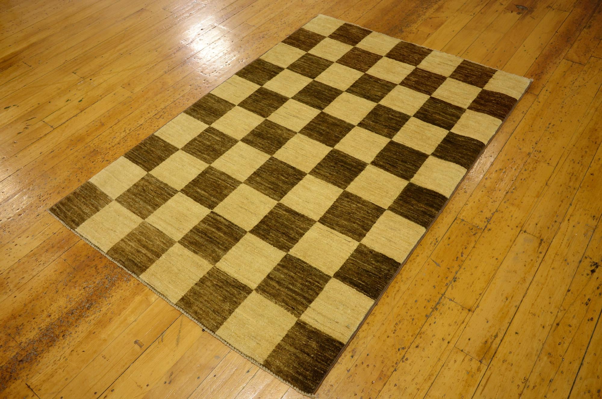 3' 5 x 4' 11 Hand Knotted Modern Ziegler Oriental Rug