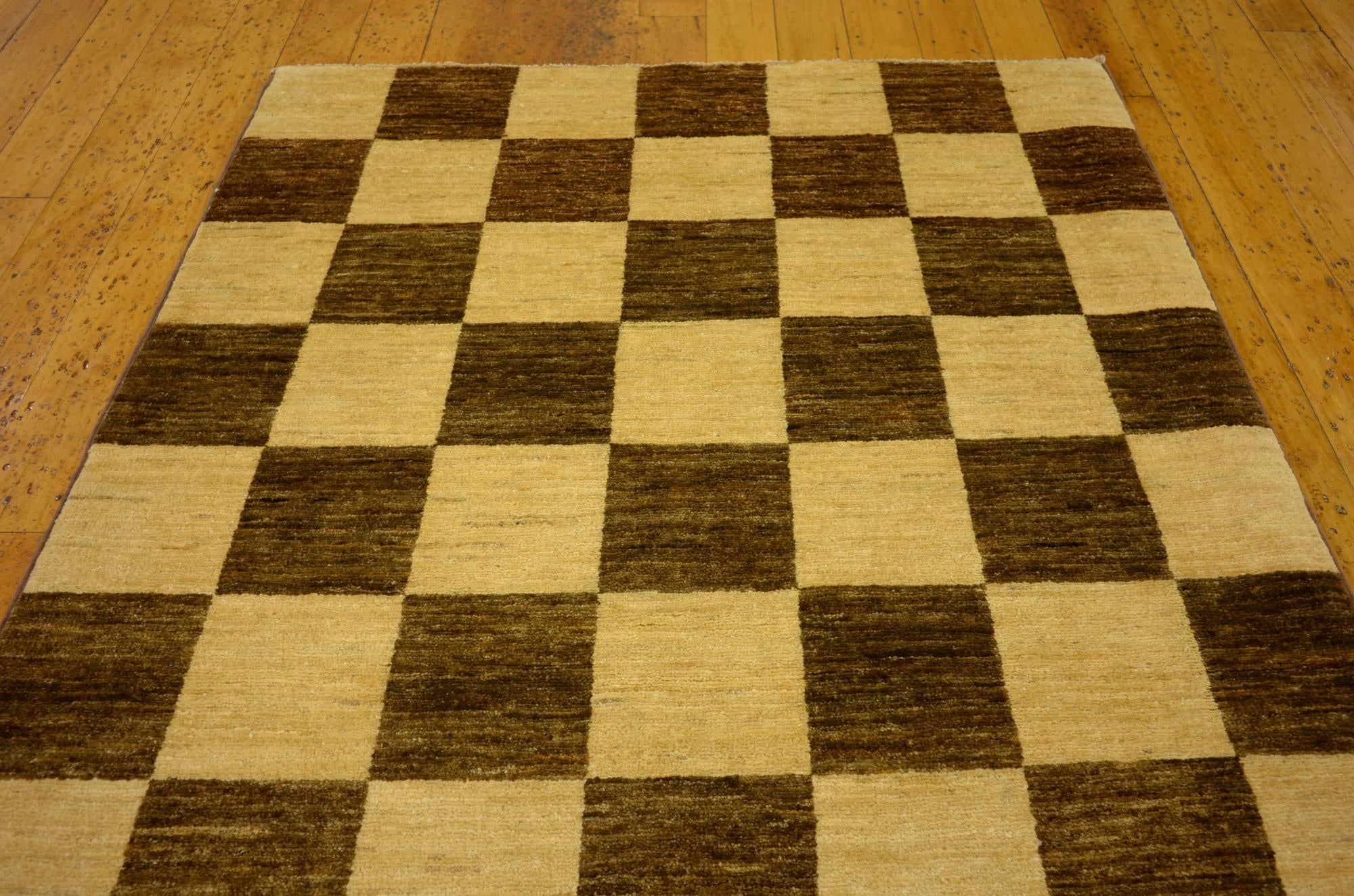 3' 5 x 4' 11 Hand Knotted Modern Ziegler Oriental Rug