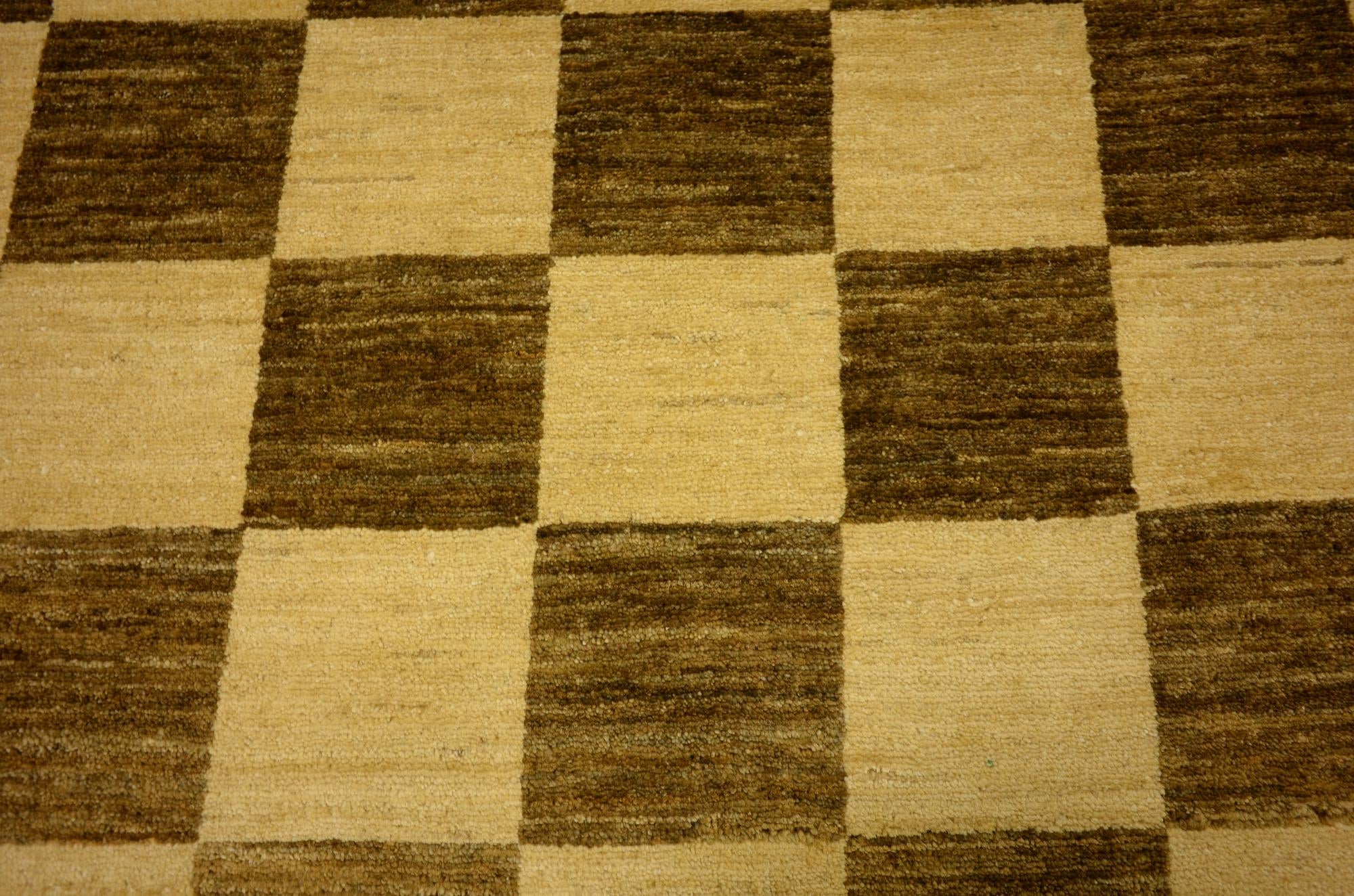 3' 5 x 4' 11 Hand Knotted Modern Ziegler Oriental Rug