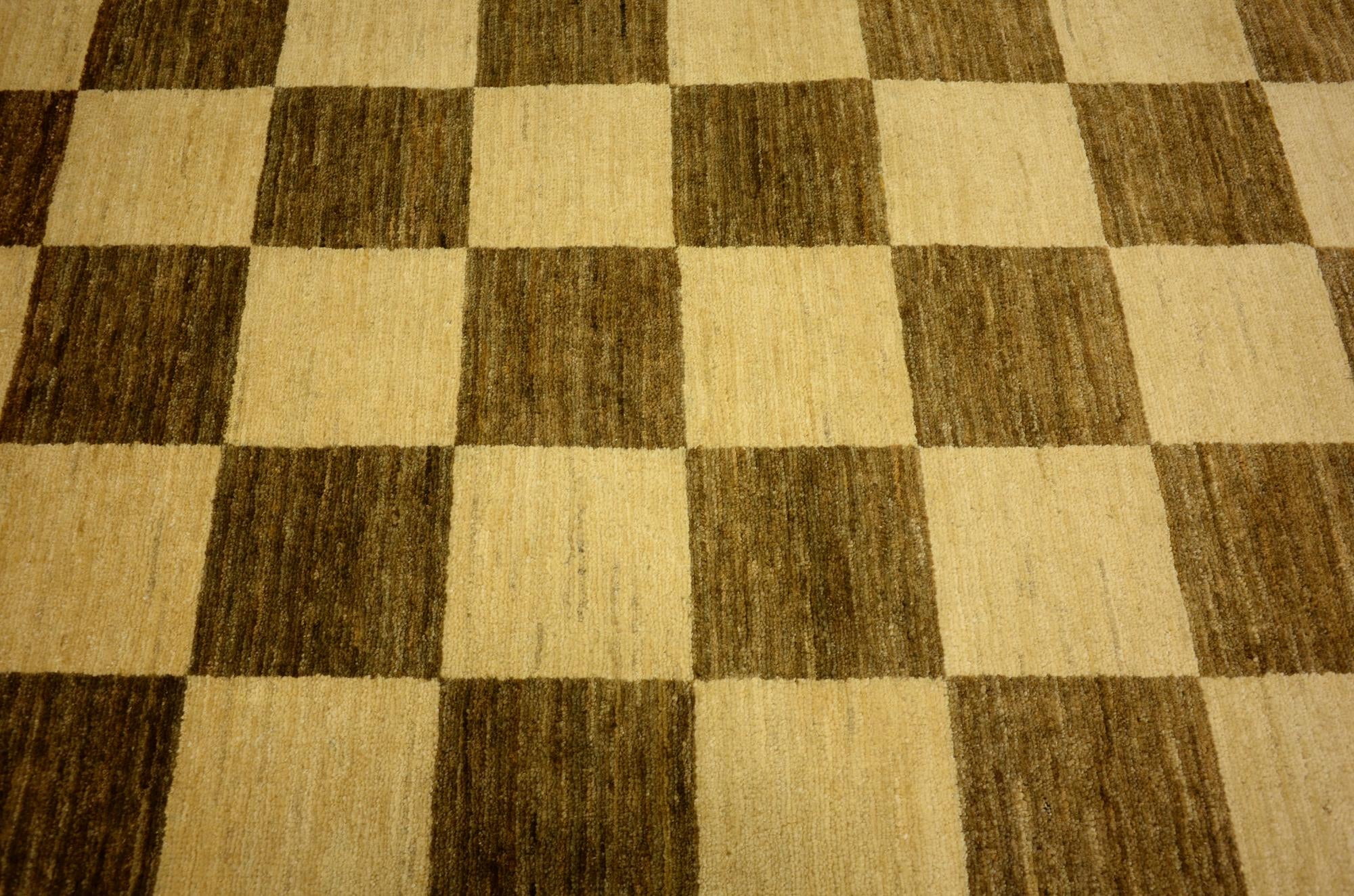 3' 5 x 4' 11 Hand Knotted Modern Ziegler Oriental Rug