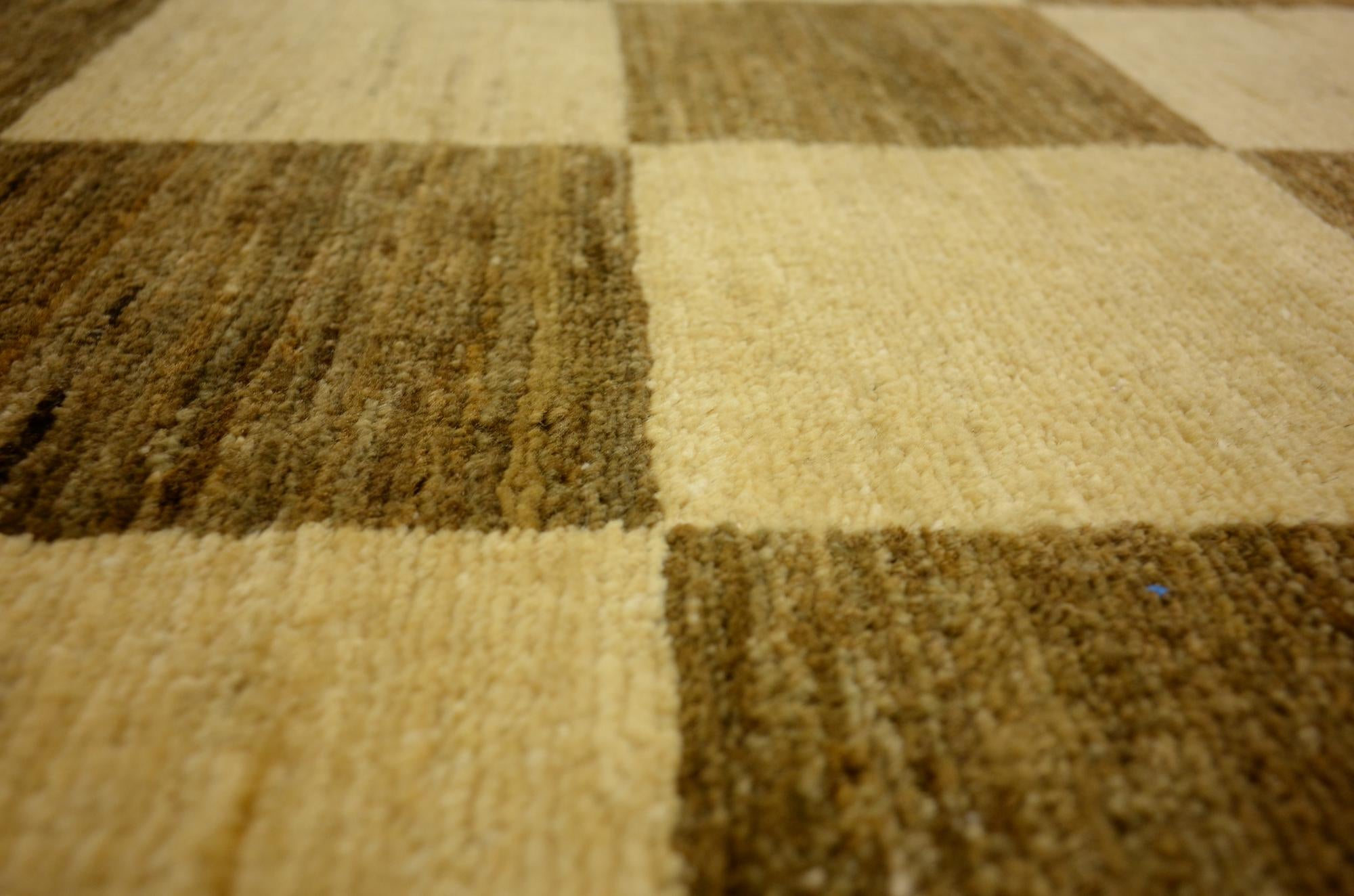 3' 5 x 4' 11 Hand Knotted Modern Ziegler Oriental Rug