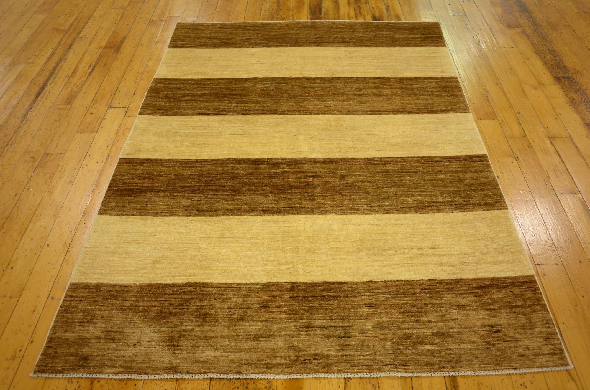 4' 9 x 6' 4 Hand Knotted Modern Ziegler Oriental Rug