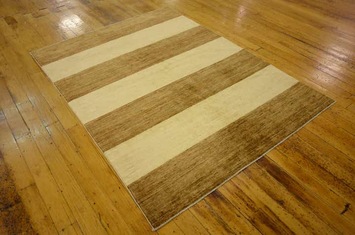 4' 9 x 6' 4 Hand Knotted Modern Ziegler Oriental Rug