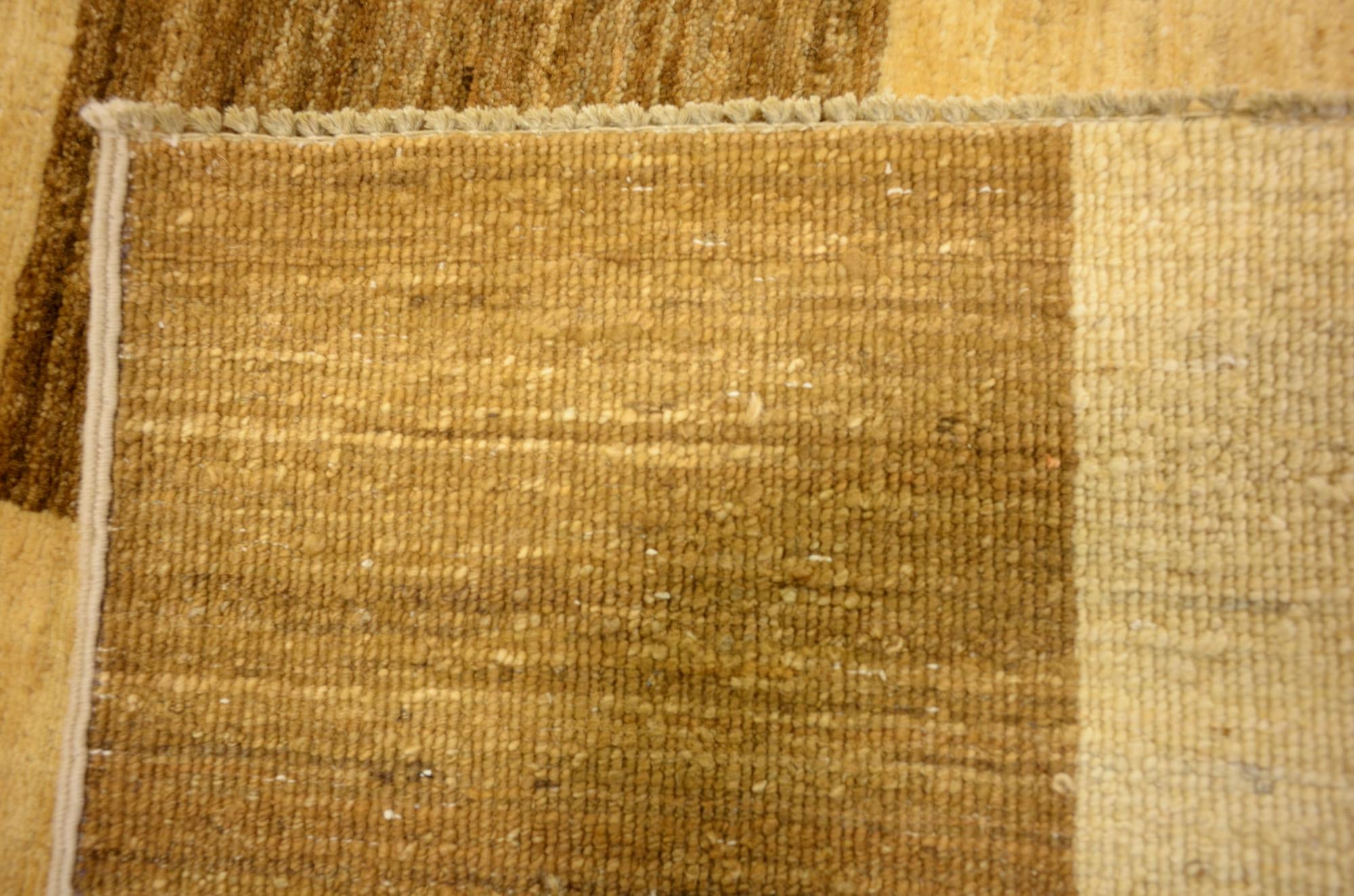 4' 2 x 6' 5 Hand Knotted Modern Ziegler Oriental Rug