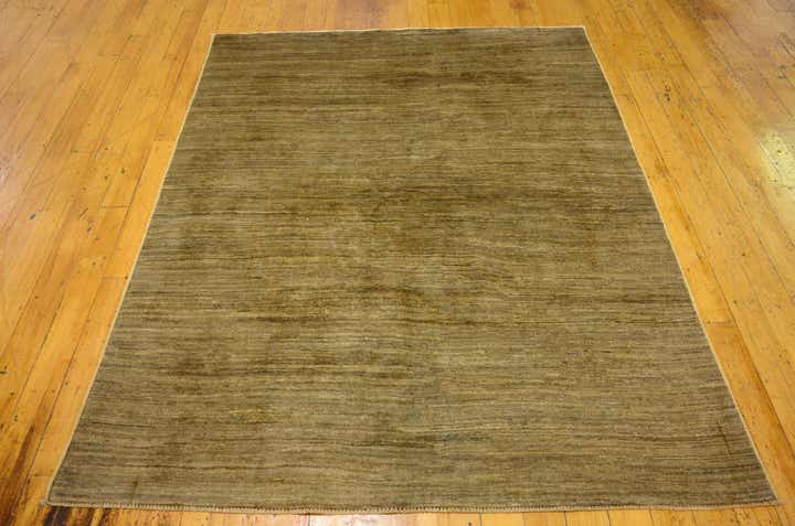 5' 1 x 6' 5 Hand Knotted Modern Ziegler Oriental Rug