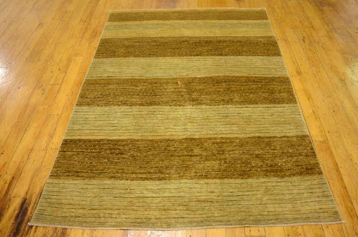 4' 9 x 6' 6 Hand Knotted Modern Ziegler Oriental Rug