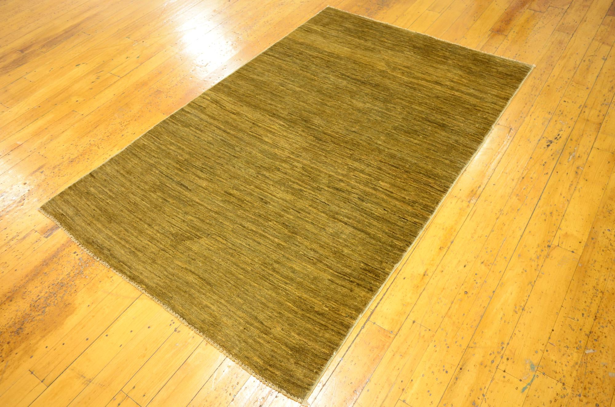 3' 11 x 5' 9 Hand Knotted Modern Ziegler Oriental Rug