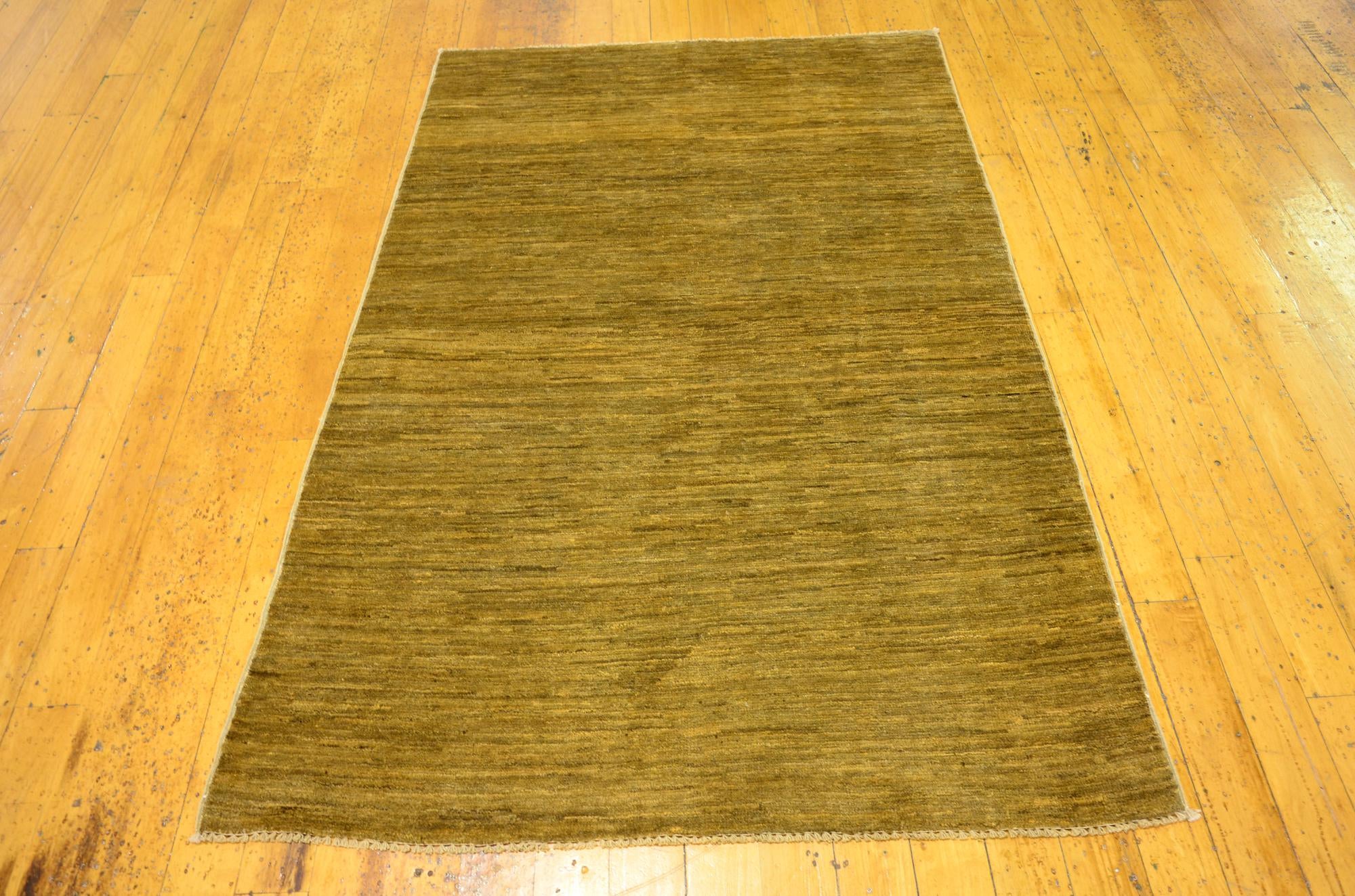 3' 11 x 5' 9 Hand Knotted Modern Ziegler Oriental Rug