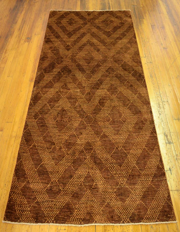 Detail image of 5' 7 x 7' 8  Hand Knotted Modern Ziegler Oriental Rug