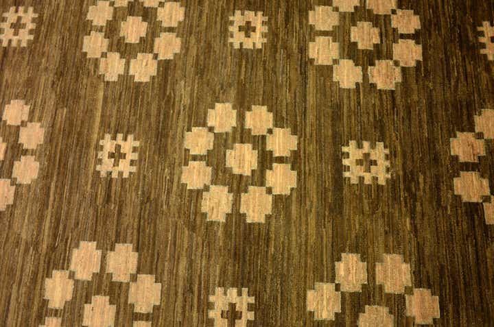 4' 8 x 6' 6 Hand Knotted Modern Ziegler Oriental Rug