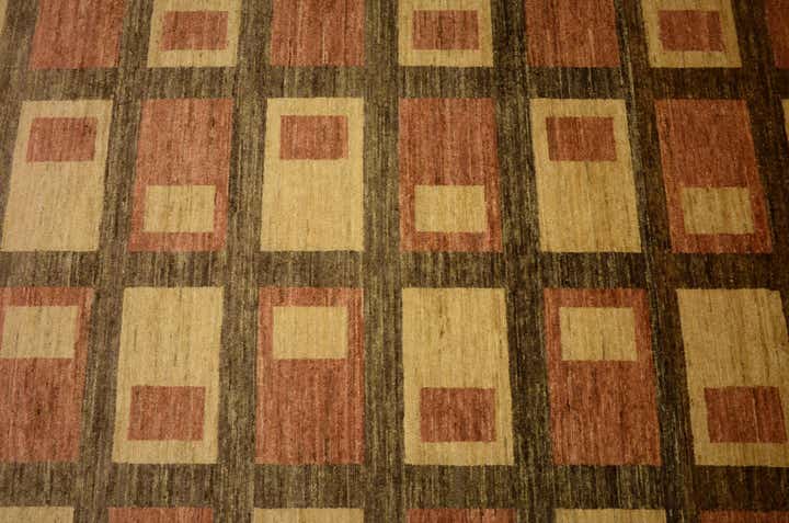 5' x 6' 7 Hand Knotted Modern Ziegler Oriental Rug