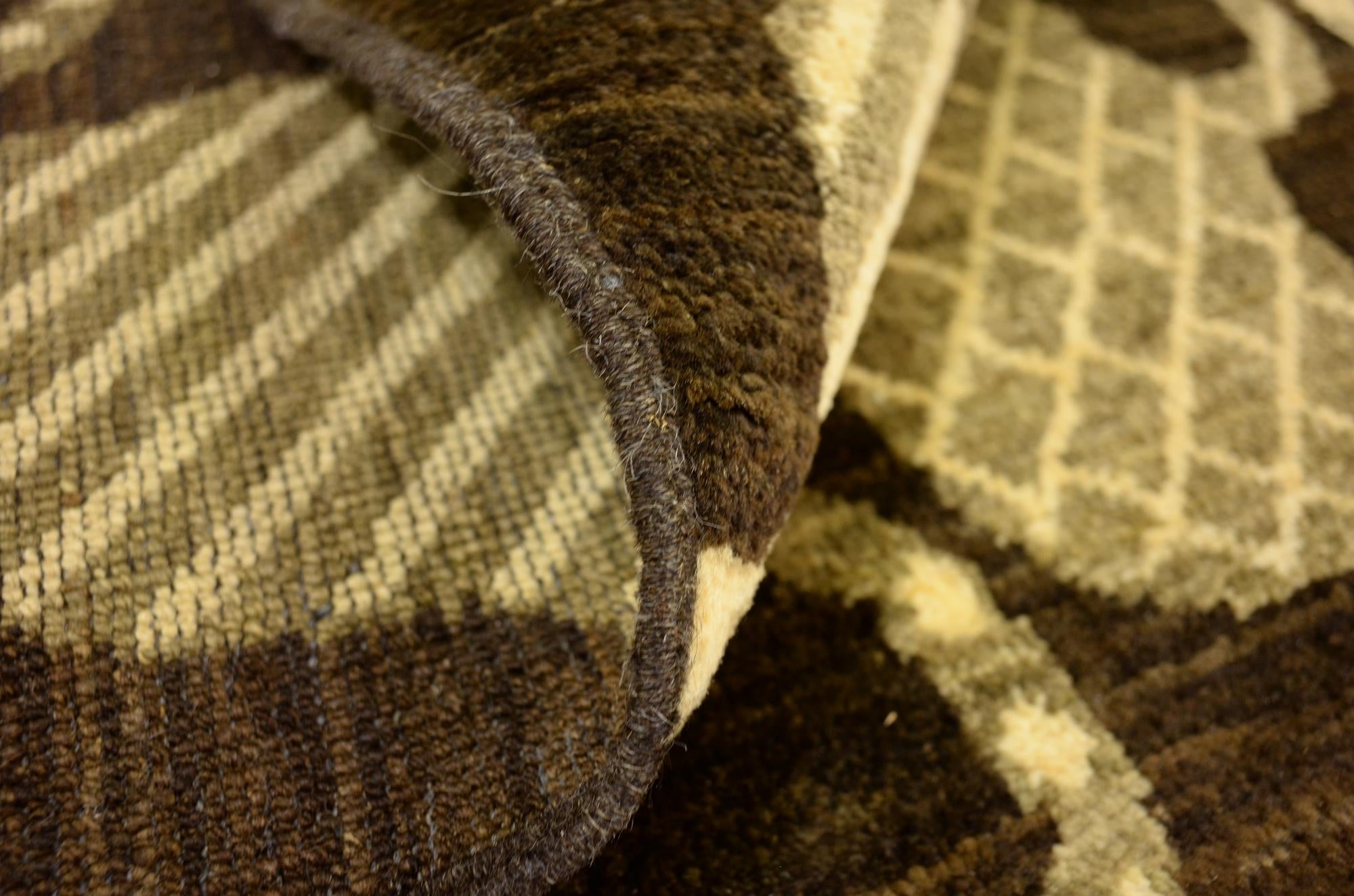 7' 8 x 9' 9 Hand Knotted Modern Ziegler Oriental Rug