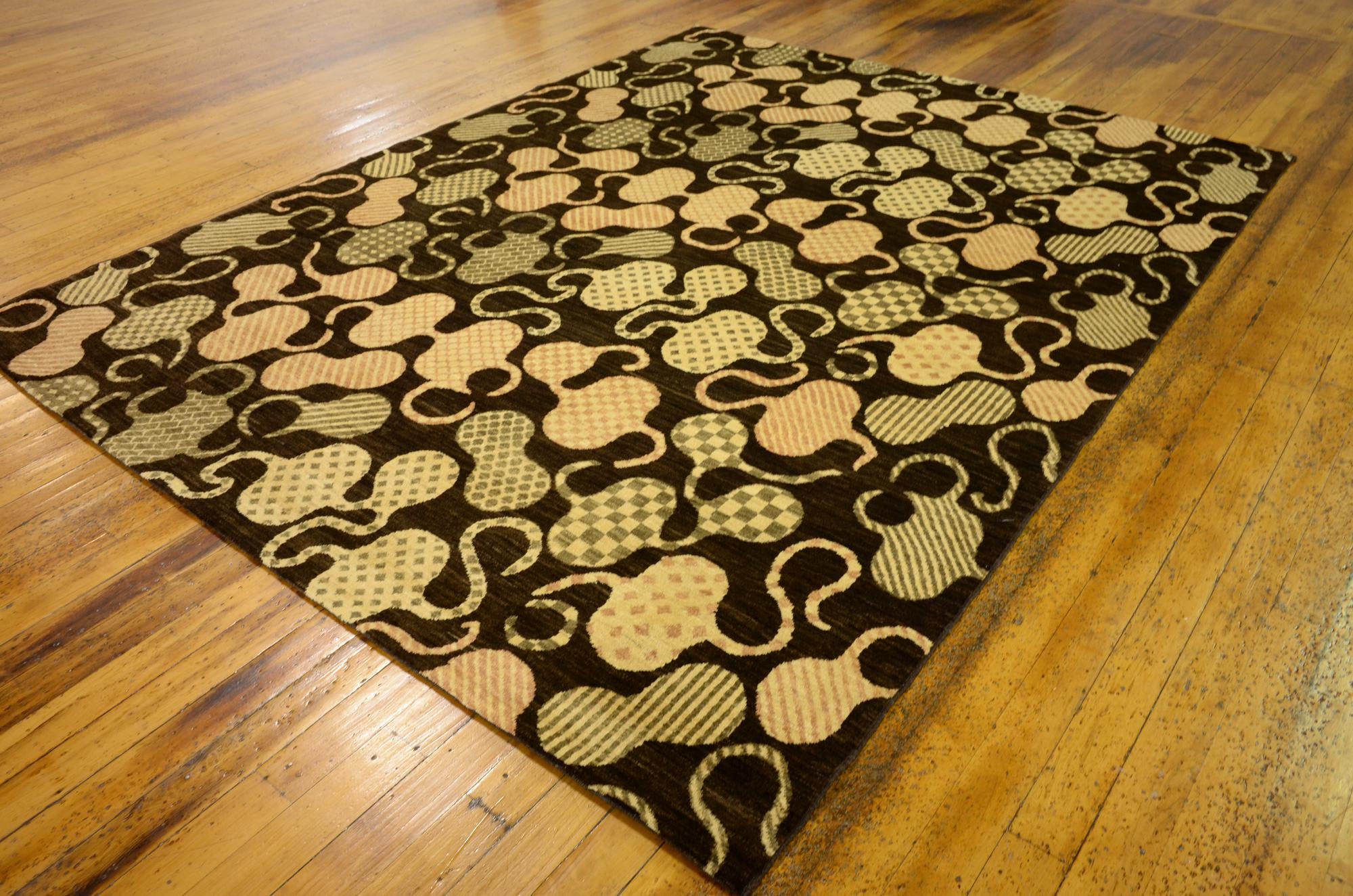 7' 8 x 9' 9 Hand Knotted Modern Ziegler Oriental Rug