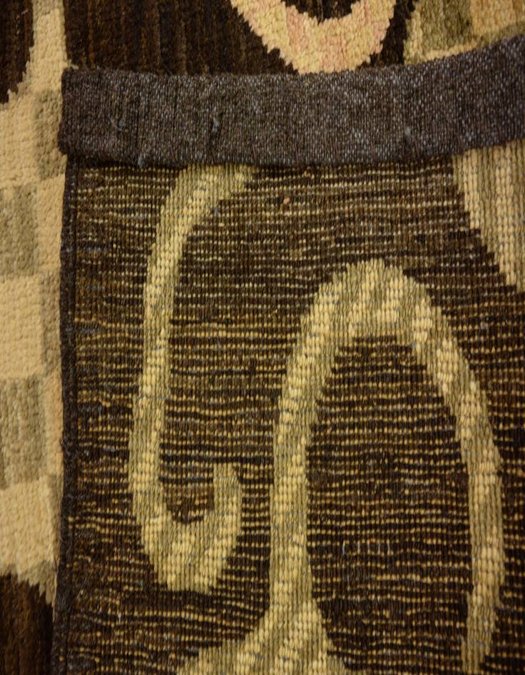 Detail image of 7' 7 x 9' 9  Hand Knotted Modern Ziegler Oriental Rug