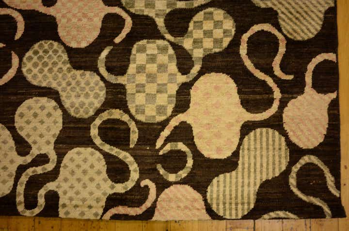 7' 7 x 9' 9 Hand Knotted Modern Ziegler Oriental Rug