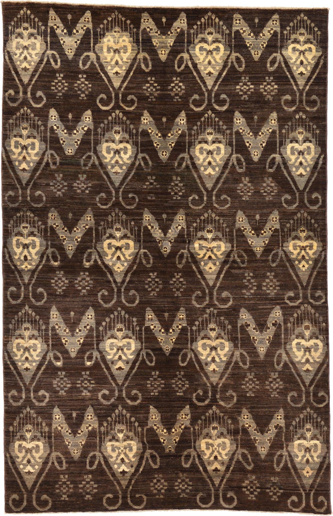 5' x 7' 9 Hand Knotted Modern Ziegler Rug