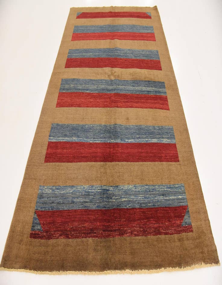 Detail image of 5' 5 x 8' Hand Knotted Modern Ziegler Rug