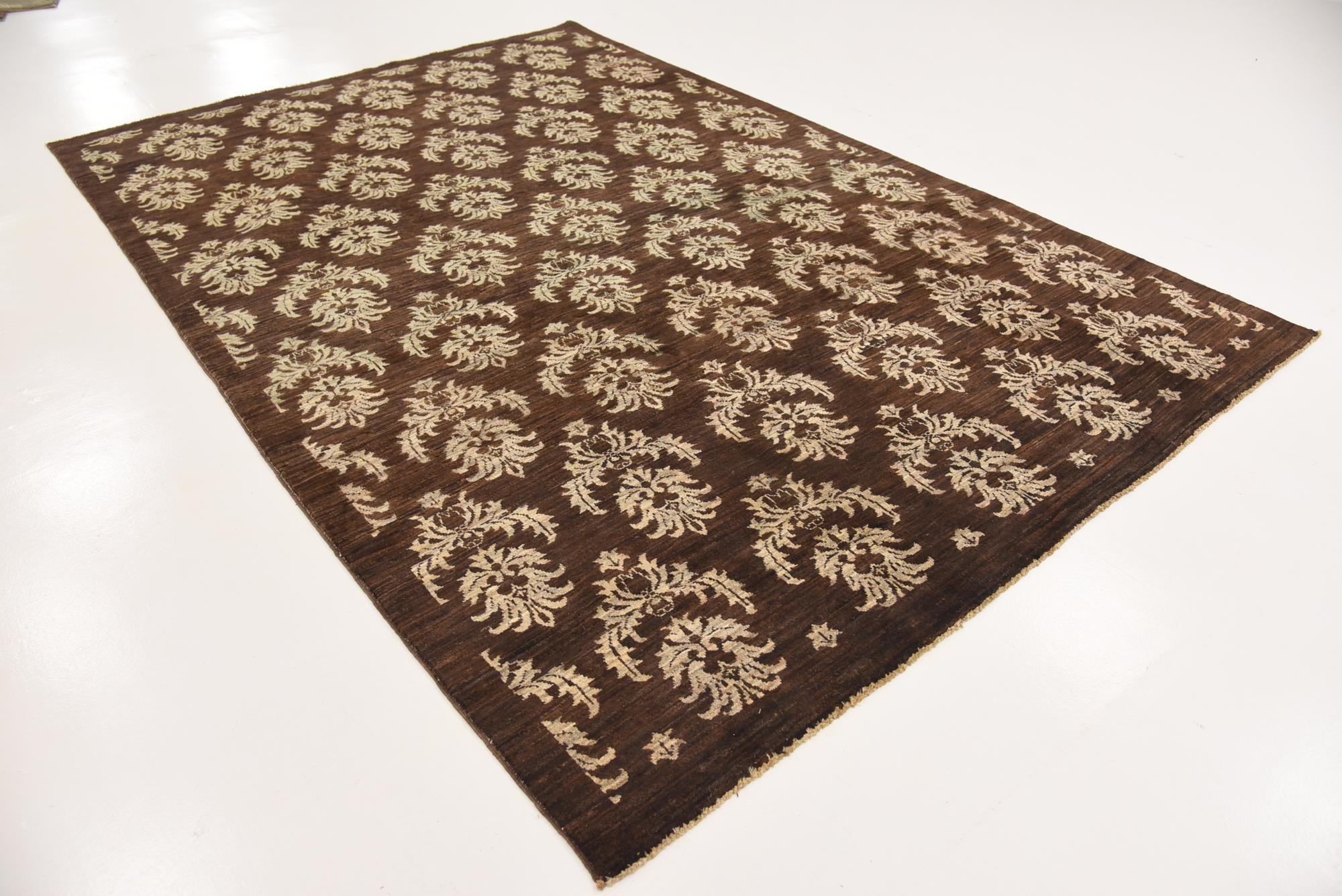 6' 6 x 9' 8 Hand Knotted Modern Ziegler Rug