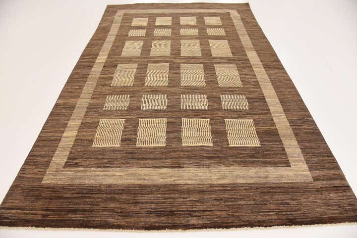 5' 8 x 9' 3 Hand Knotted Modern Ziegler Rug
