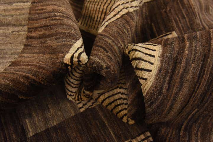 5' 8 x 9' 3 Hand Knotted Modern Ziegler Rug
