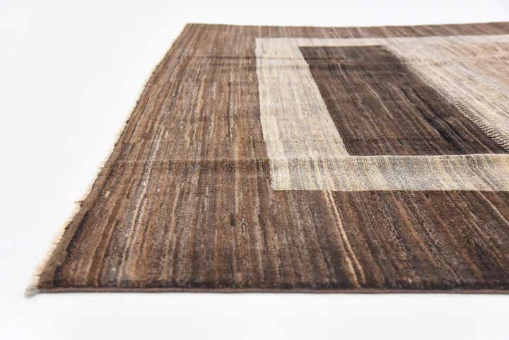 6' 8 x 9' 6 Hand Knotted Modern Ziegler Rug