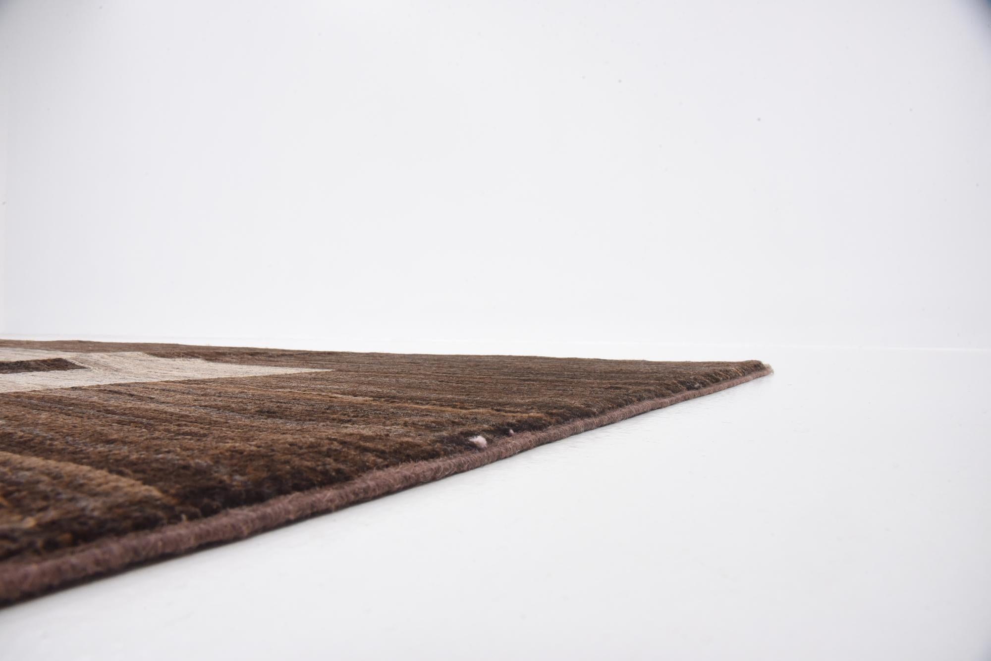 6' 8 x 9' 6 Hand Knotted Modern Ziegler Rug