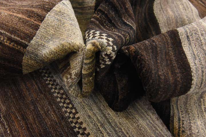 6' 8 x 9' 6 Hand Knotted Modern Ziegler Rug