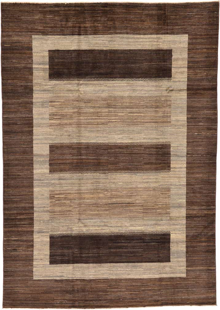 6' 8 x 9' 6 Hand Knotted Modern Ziegler Rug