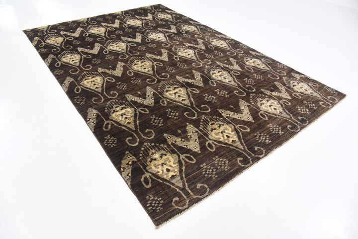 6' x 8' 9 Hand Knotted Modern Ziegler Rug