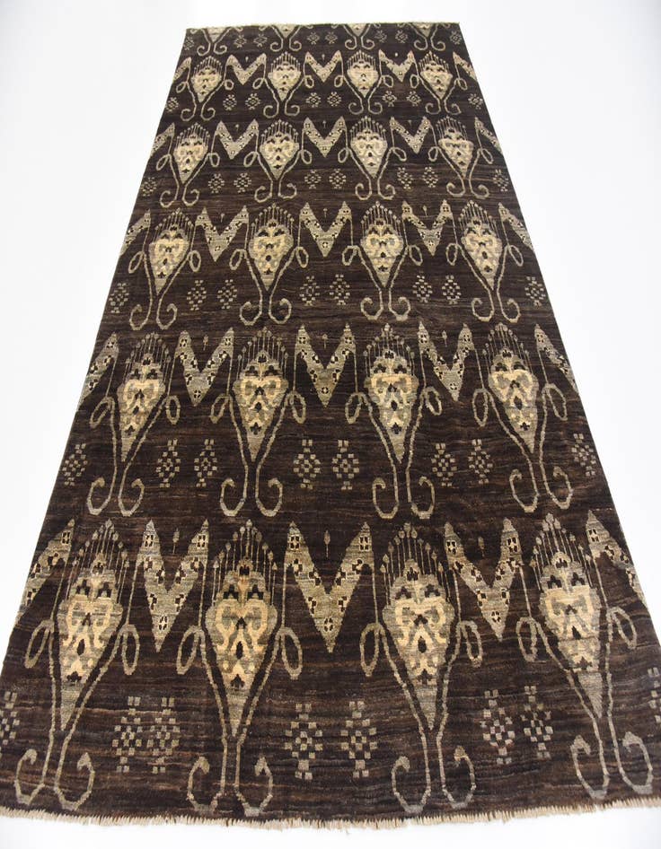 Detail image of 6' x 8' 9  Hand Knotted Modern Ziegler Rug